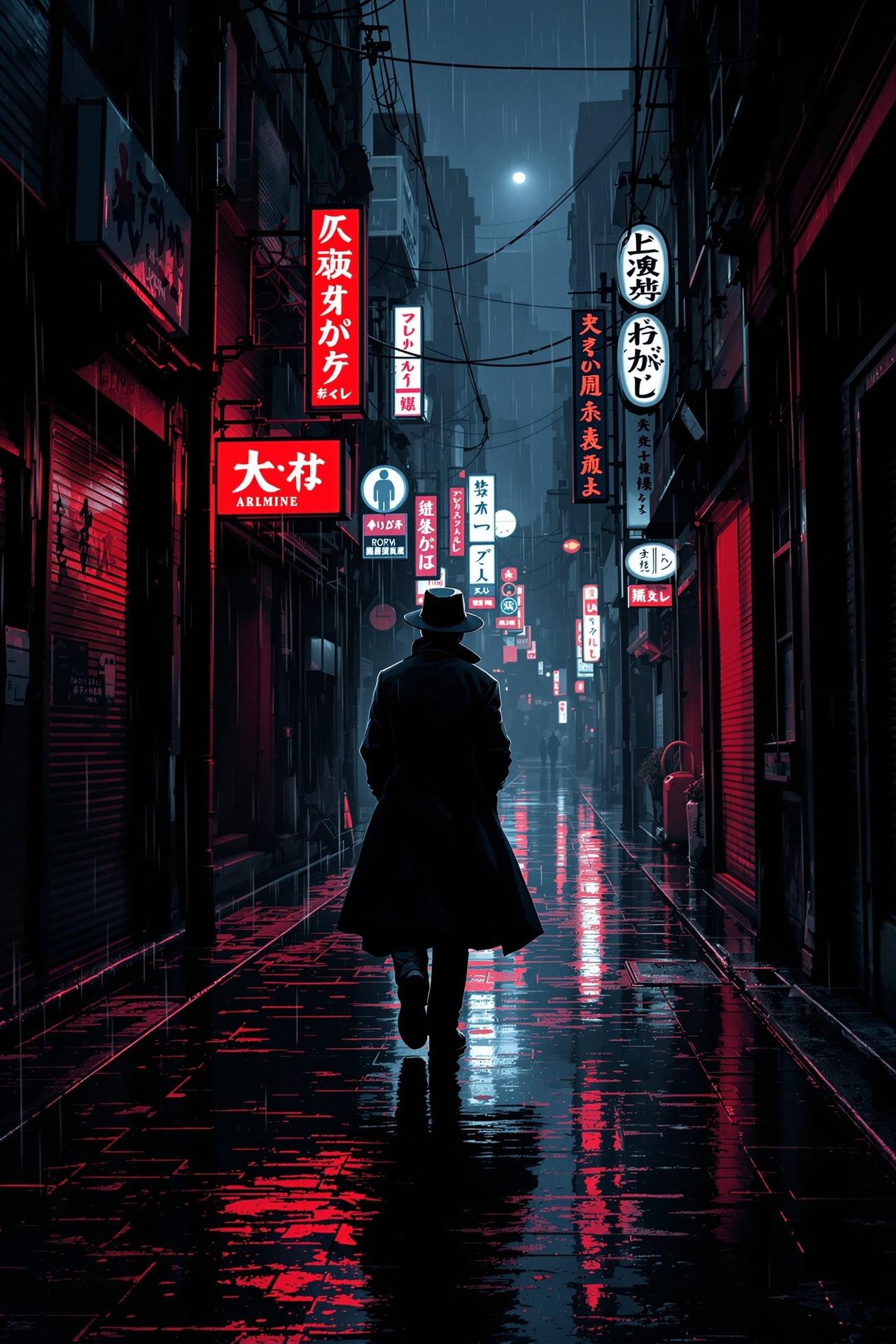 茄子漫画悬疑动画《暗夜追踪》- 在霓虹闪烁的罪恶都市，一位退役刑警用最原始的方式追踪真相。每一起案件都是一面照妖镜。